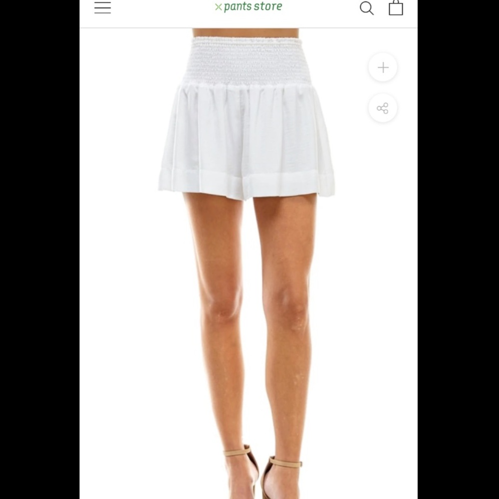 TCEC smocked shorts